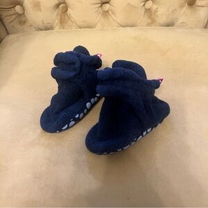 Black Zutano Booties Sz 12M